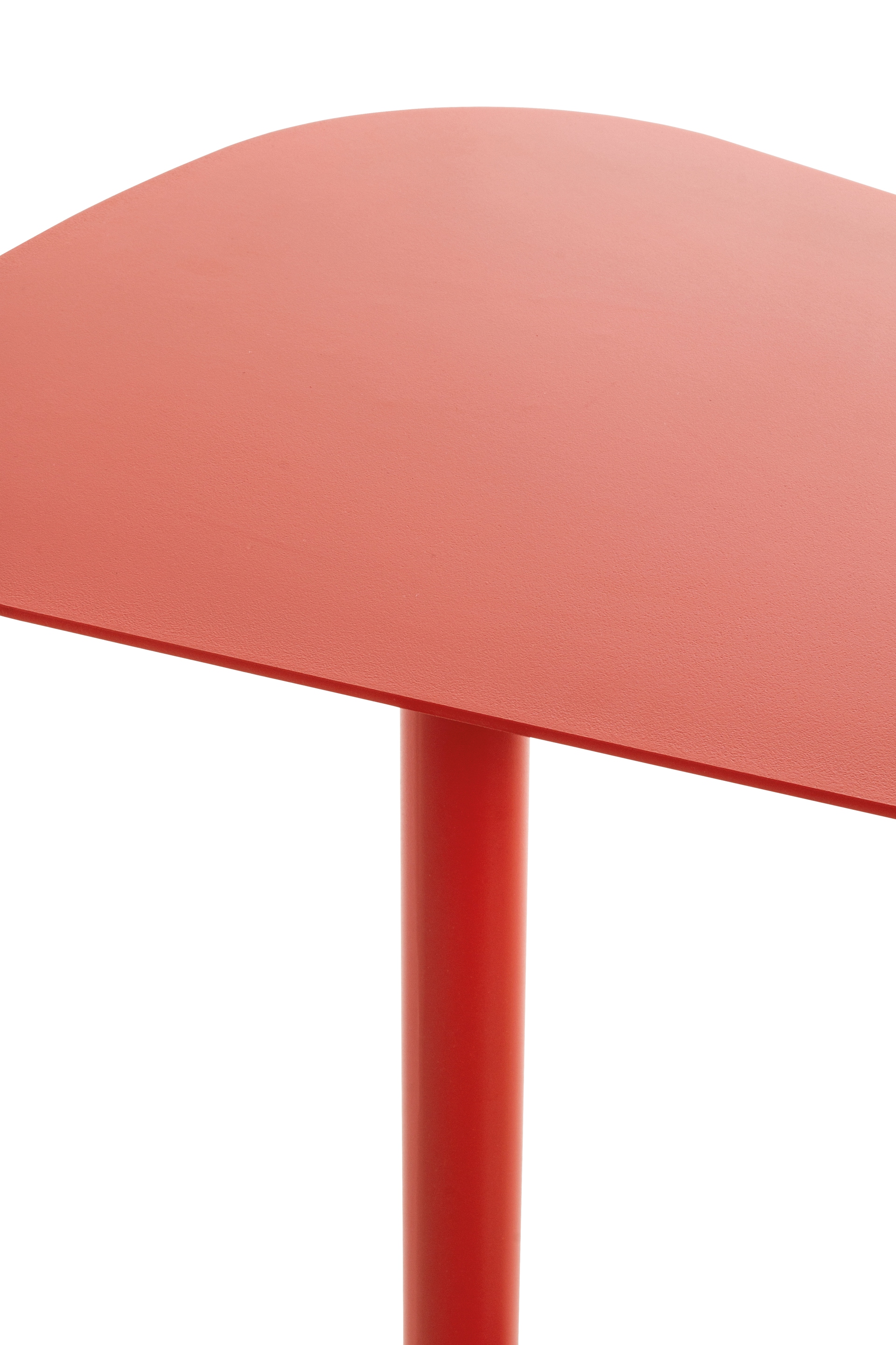 Beistelltisch 53 x 38 cm rot
