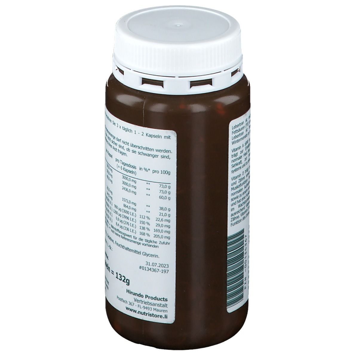 Lebertran 500 mg