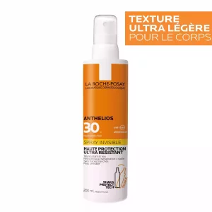 Anthelios Crème Solaire en Spray Invisible Corps SPF30 - 200ml