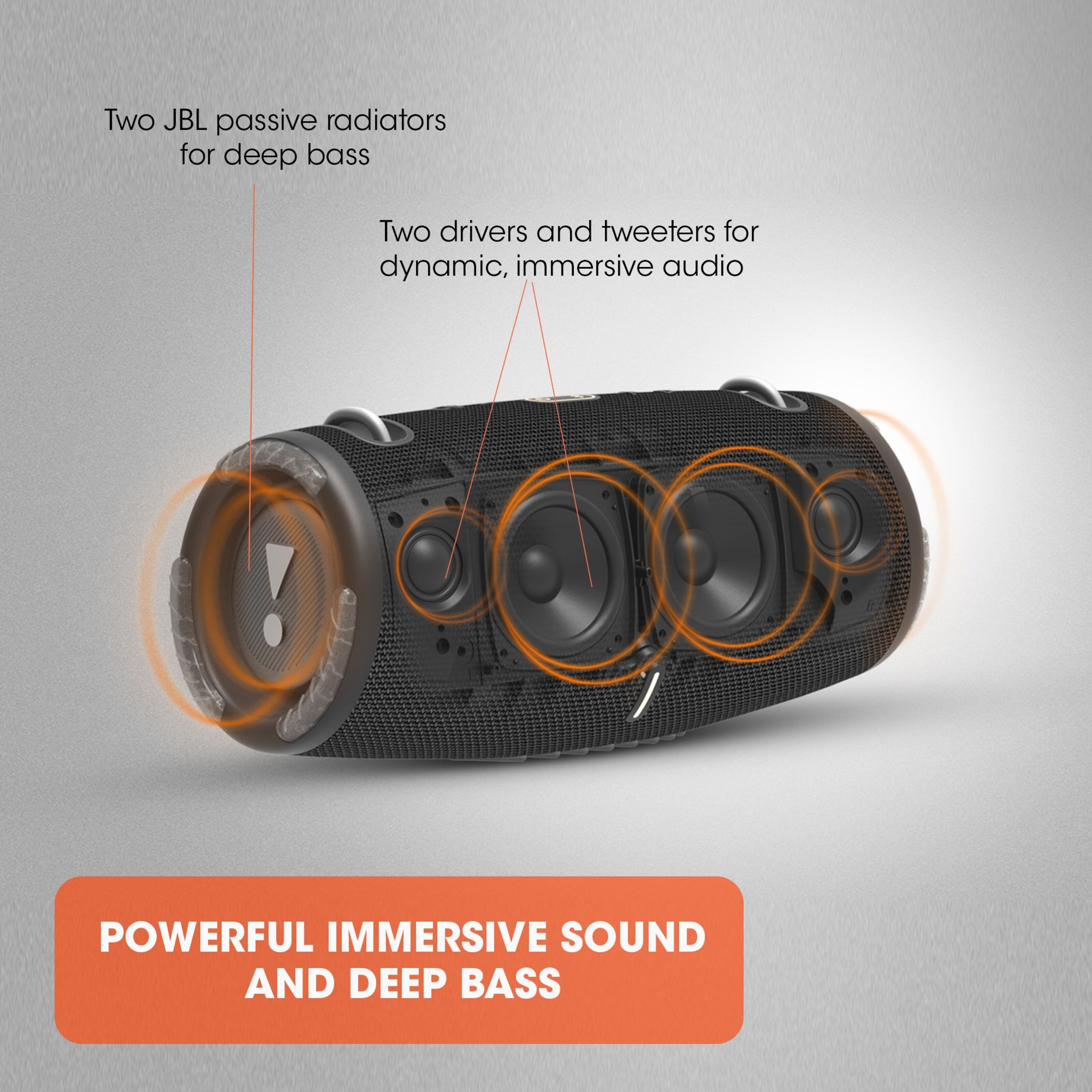 JBL Xtreme 3 Bærbar Bluetooth-høyttaler