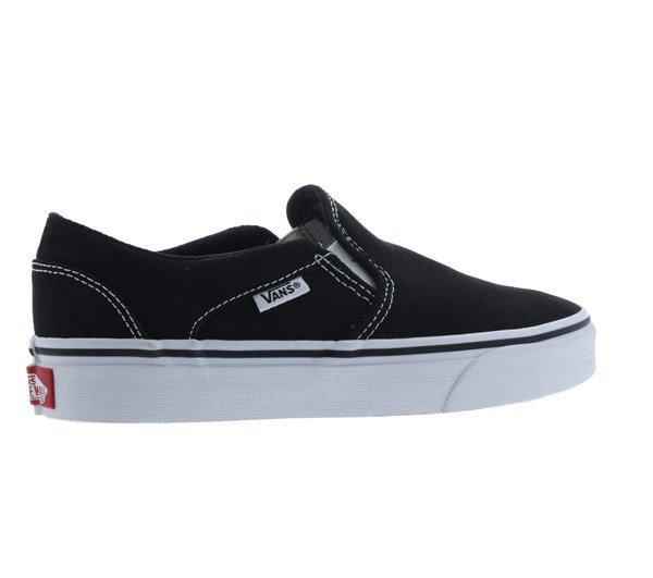 Vans Asher Slip On Canvas Trainers Womens