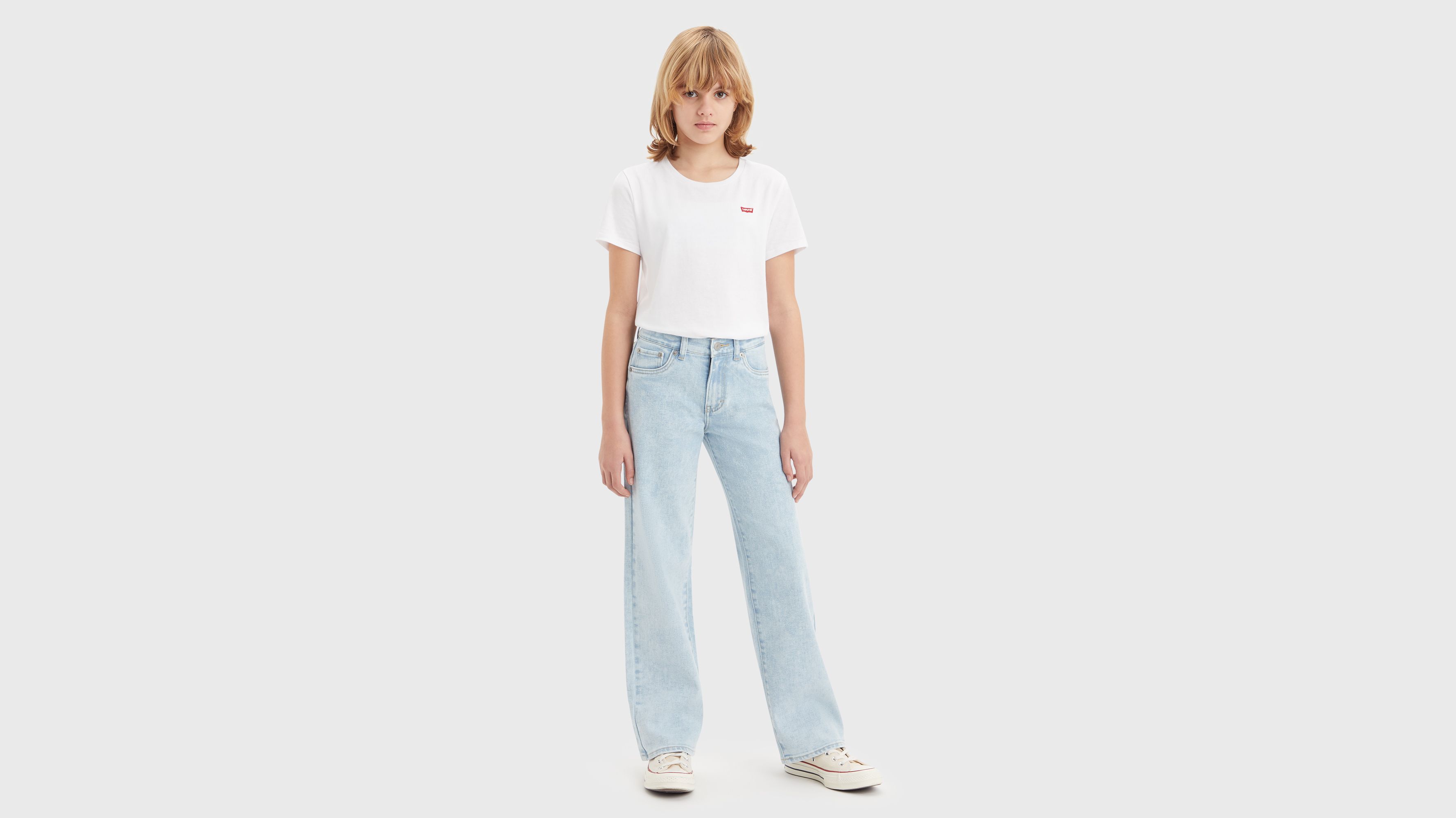 Ado jean Wide Leg - Tongue Tied - Bleu