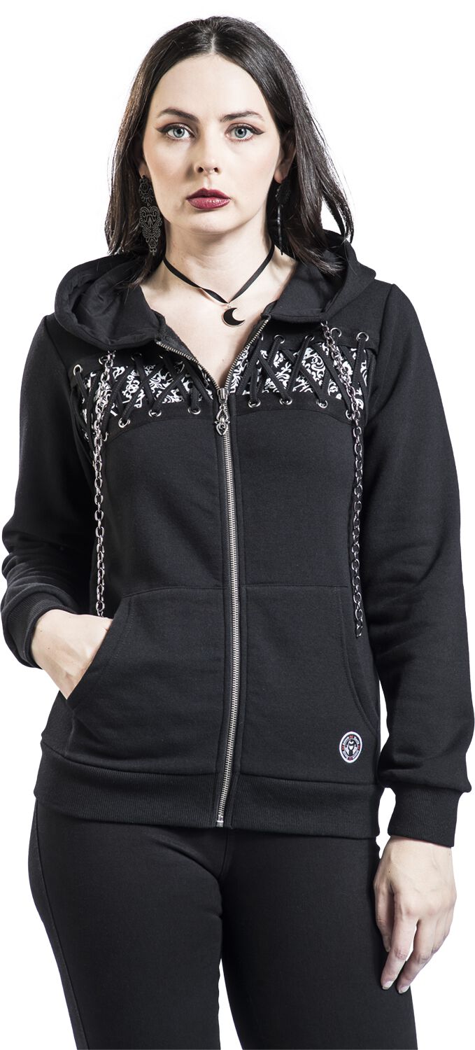 Gothicana X Emily the Strange | Gothicana by EMP Sweat-shirt à capuche