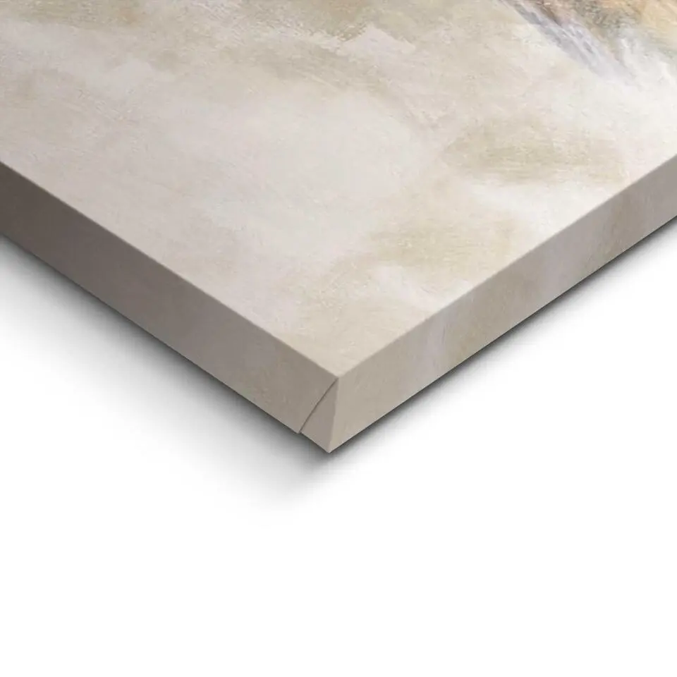 Schilderij Getekend hert - 118x70cm - Beige