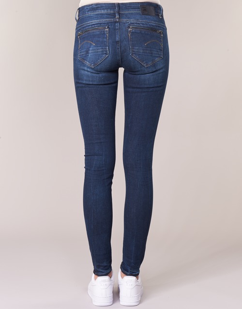 G-Star Raw - MIDGE ZIP MID SKINNY Neutro