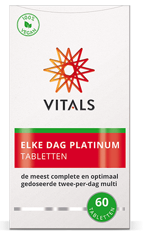 Vitals Elke dag platinum 60 tabletten