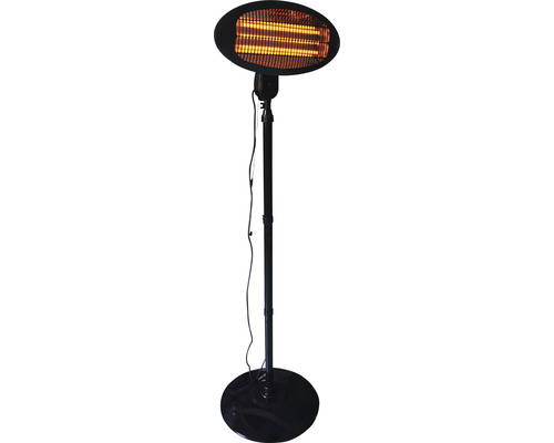 Infrarood terrasverwarmer E2 2000 watt met standaard