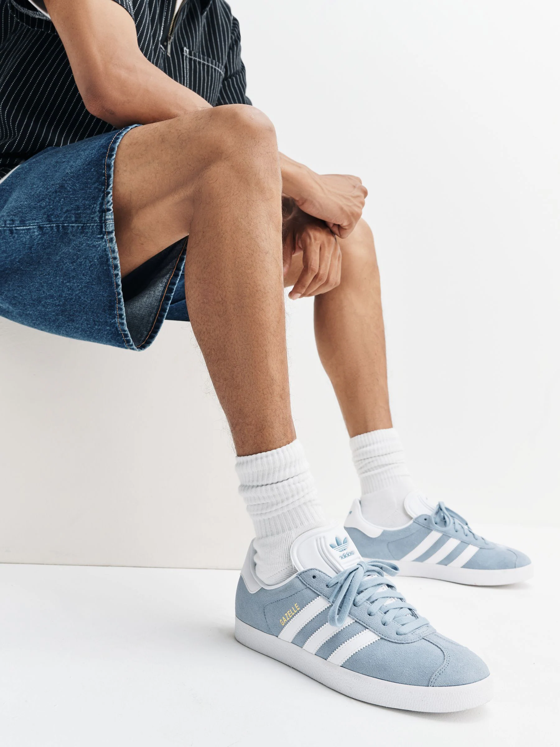 Blauw chroom - adidas Originals - Gazelle sneakers