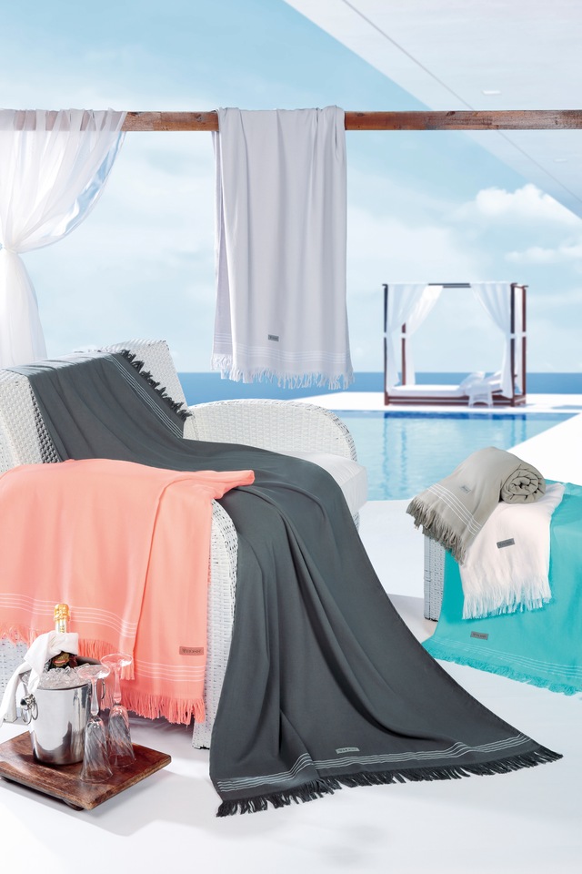 ROSS Hamamtuch »Hamam« idealer Begleiter für Strand, Sauna oder Wellnessbereich