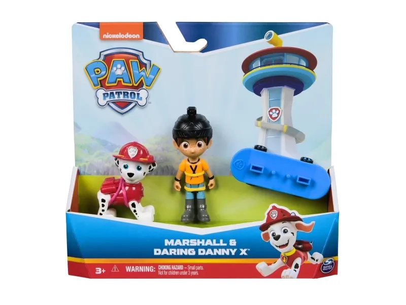 Paw Patrol Hero Pup - Daring Danny & Marshall