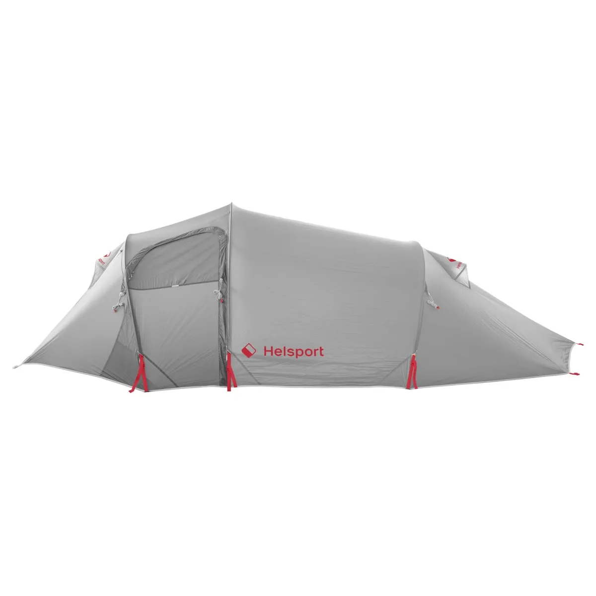 Helsport Explorer Lofoten Pro 3 Tent Stone Grey/Ruby Red