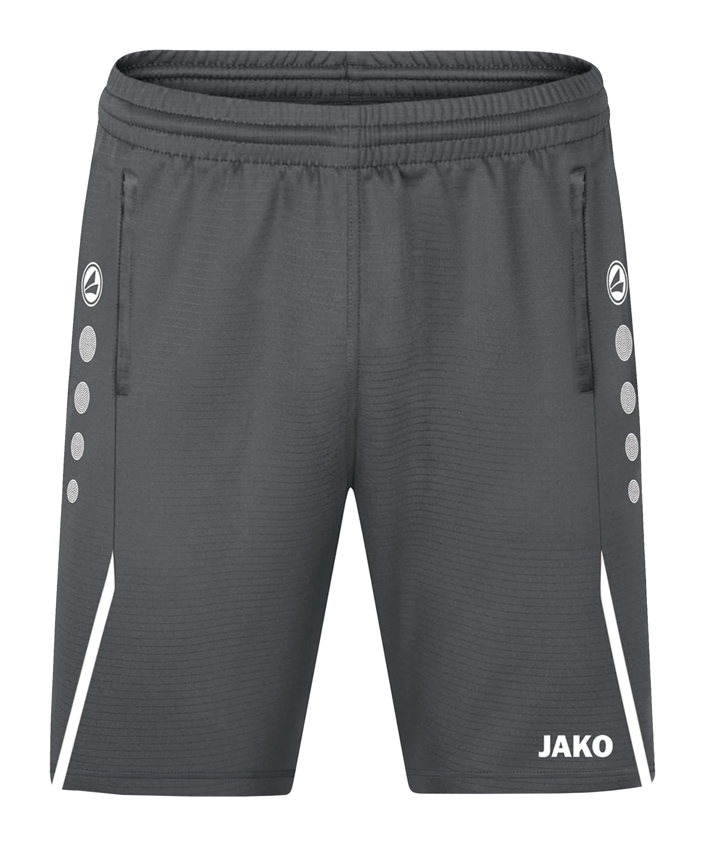 JAKO Challenge Trainingsshort Grau Weiss F821