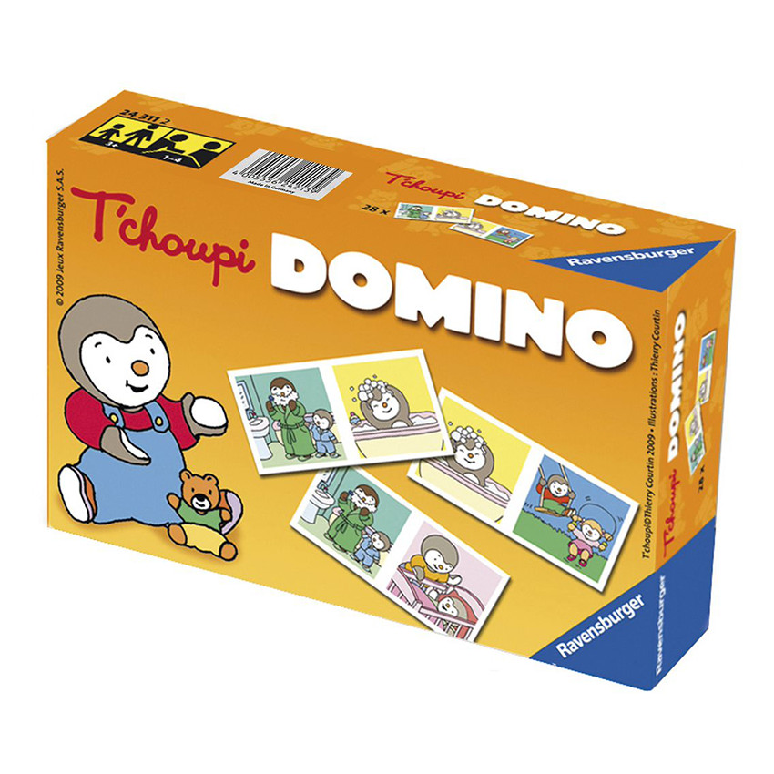 Jeux de Connaissances Jeu Educatif Domino T'Choupi