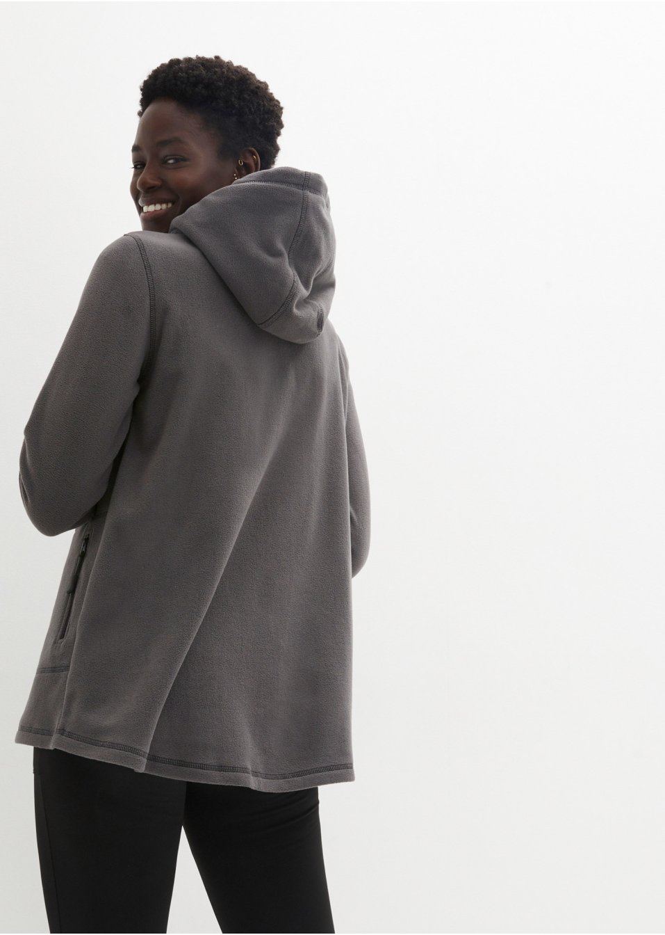 Veste polaire, plus longue