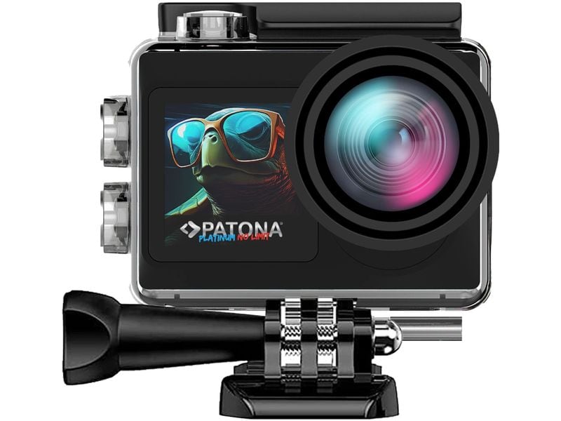 Patona Actionkamera Platinum Life SL4 5K Actionkamera mit APP-Steuerung