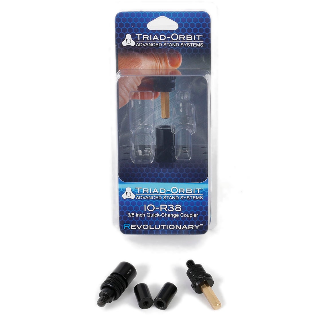 Triad-Orbit IO-R38 Aluminium Retro Quick-Change couplers