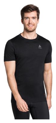 Maillot Manches Courtes Odlo Merino 130 Noir