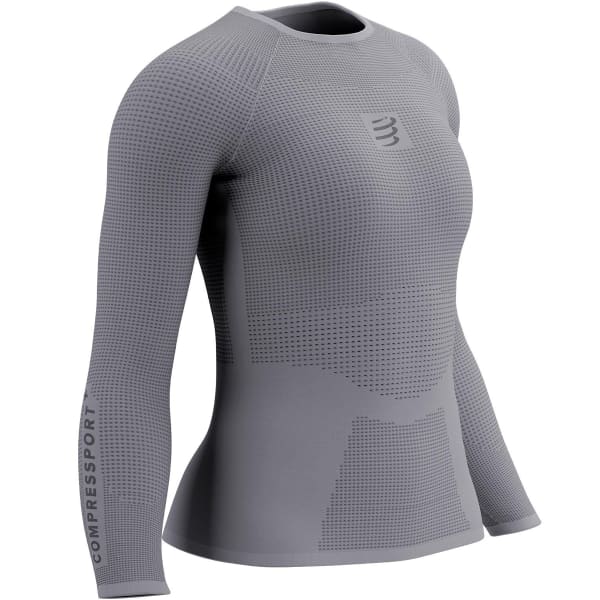 T-shirt trail COMPRESSPORT ON/OFF BASE LAYER LS TOP W GREY