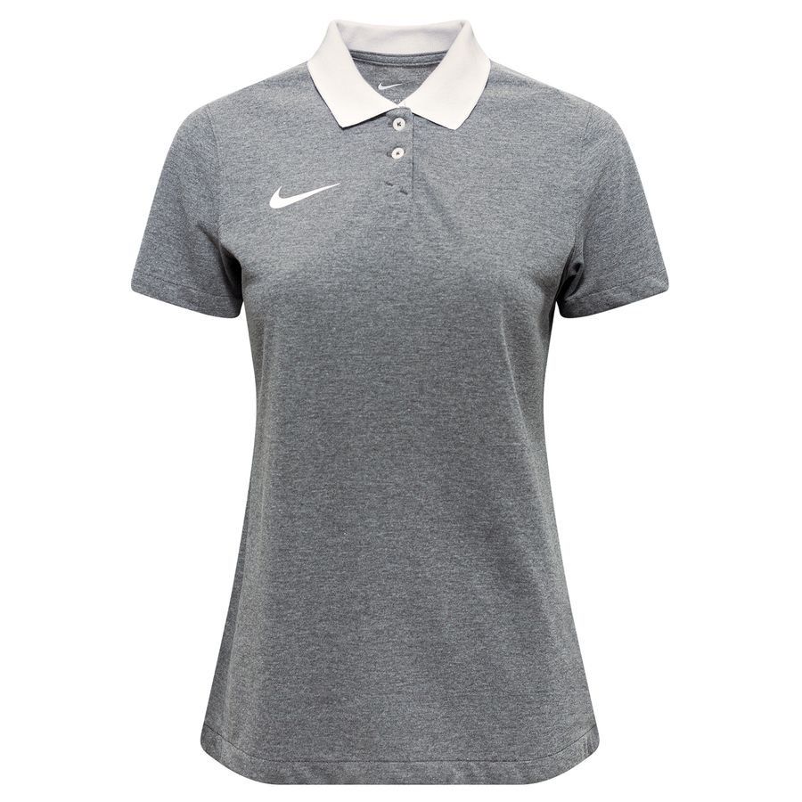 Nike Polo Dri-FIT Park 20 - Gris/Blanc Femme