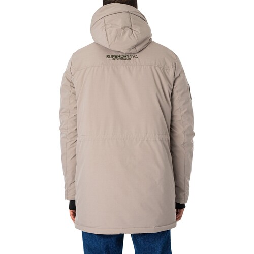 Superdry - Parka Acolchada City Beige