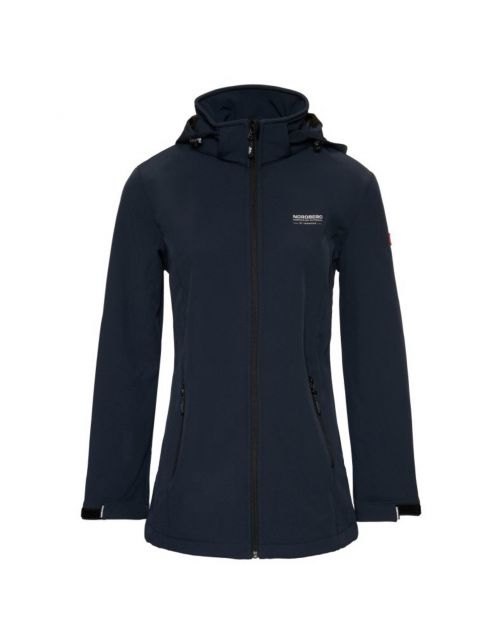 Nord Berg Dames Softshell Iris Navy - Vrijetijdskleding