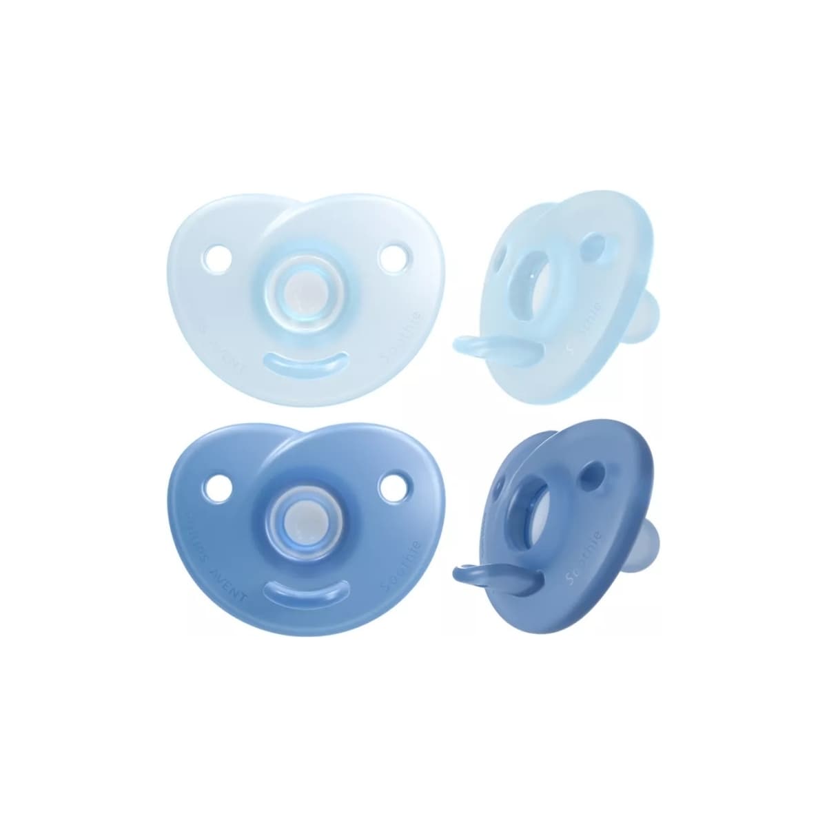 Philips Avent SCF099/21 Soothie smokk, 0 - 6 måneder, 2 stk, blå