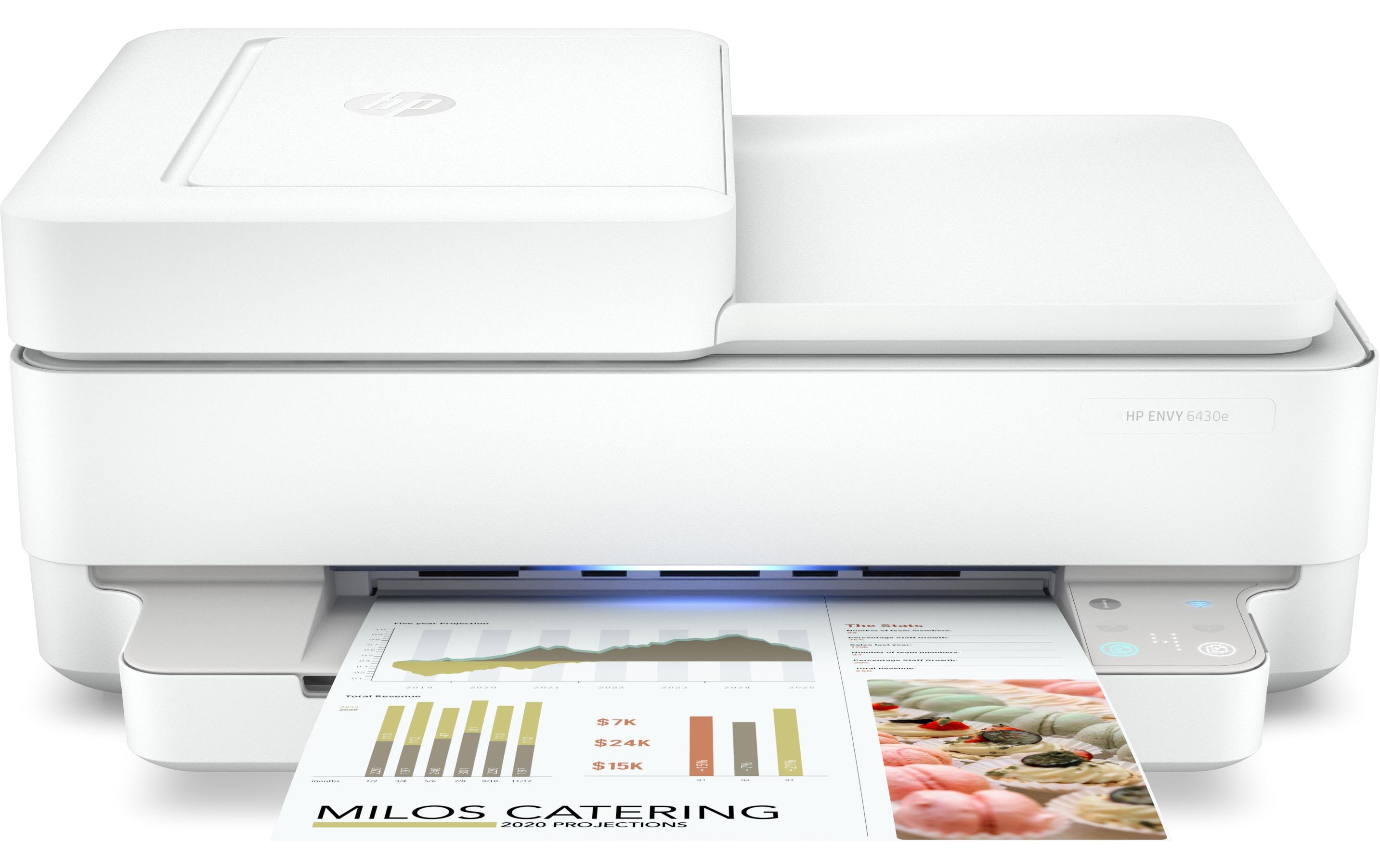 Multifunktionsdrucker Envy Pro 6430e All-in-One4-in-1-Tintenstrahl-Multifunktionsdrucker mit WLAN und Faxfunktion sowie HP Plus mit vielen zusätzlichen Services