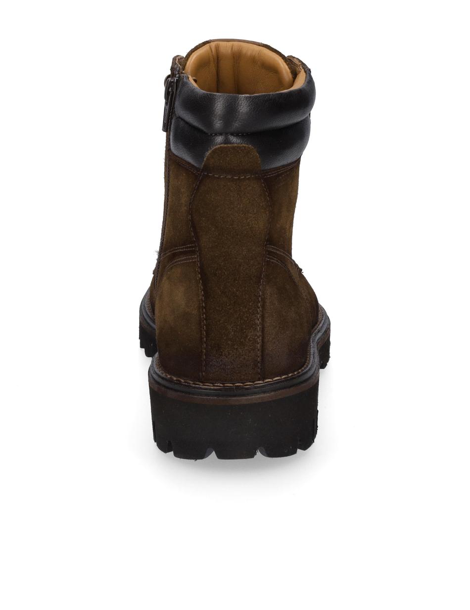 Stiefelette Romed 01, tabak-kombi