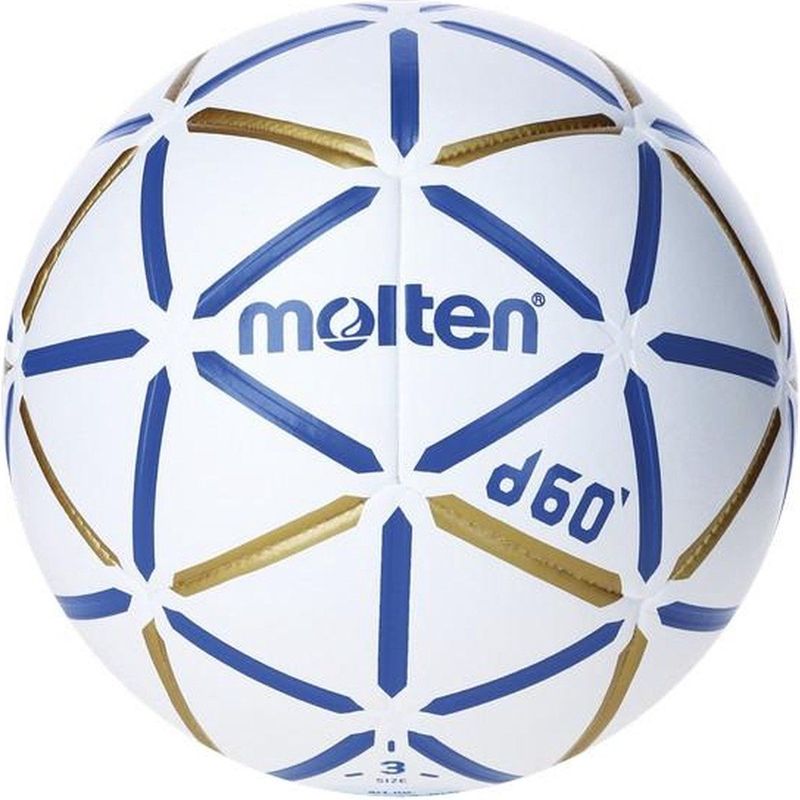 Molten - D60 - Handbal - Blauw - Harsloos - Grip Versterkend