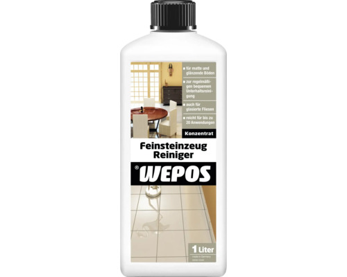 Porseleinen steengoed reiniger & verzorging Wepos 1 l