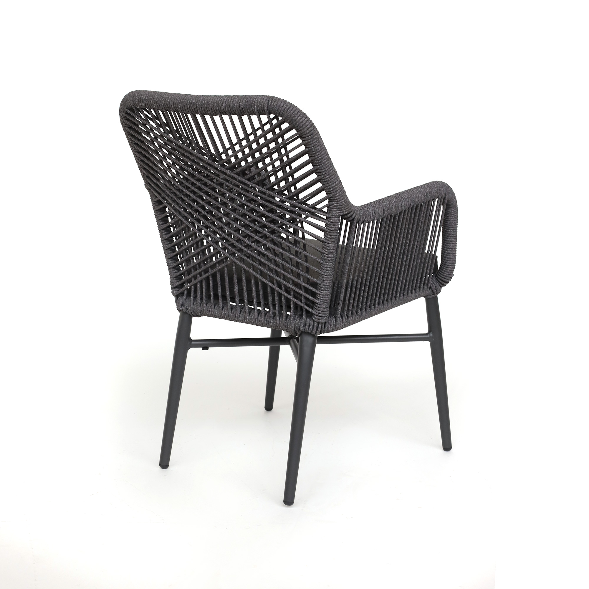 Armsessel 'Denholdt' anthrazit, stapelbar, B 56,5 cm, H 84 cm, L 63 cm günstig bestellen