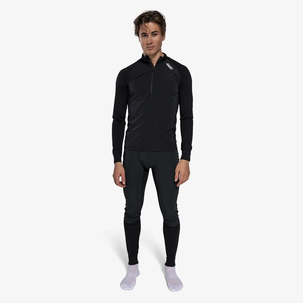 Swix Men's RaceX Classic Wind Half Zip Black