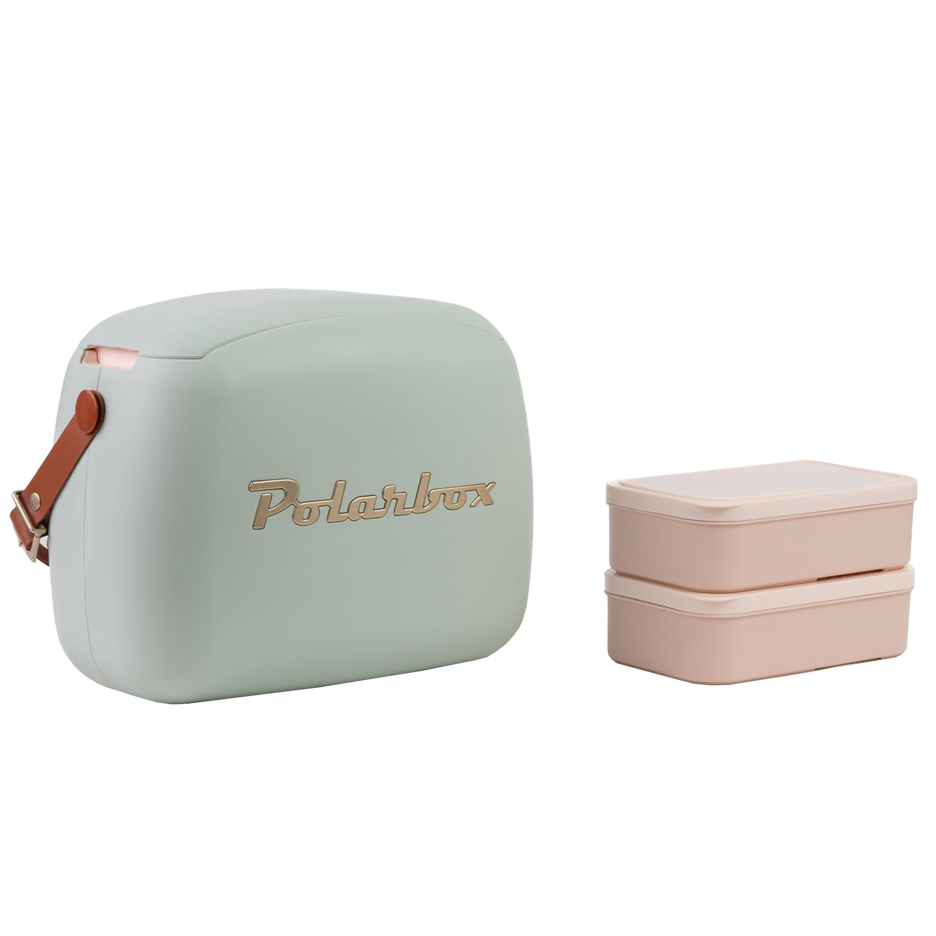 Kühlbox POLARBOX URBAN - matcha-gold - Retro - 6 Liter