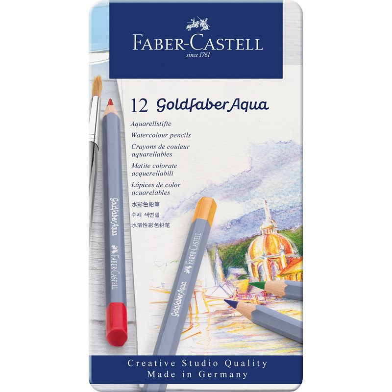 Faber-Castell<br>Farveblyant Goldfaber 12 stk.