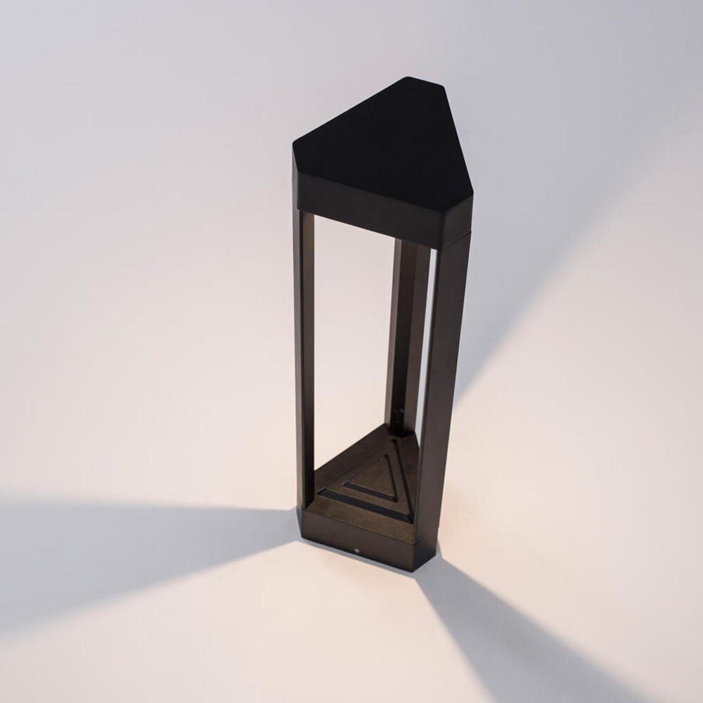 LED-padverlichting Pax in zwart 9W 715lm IP54 500mm