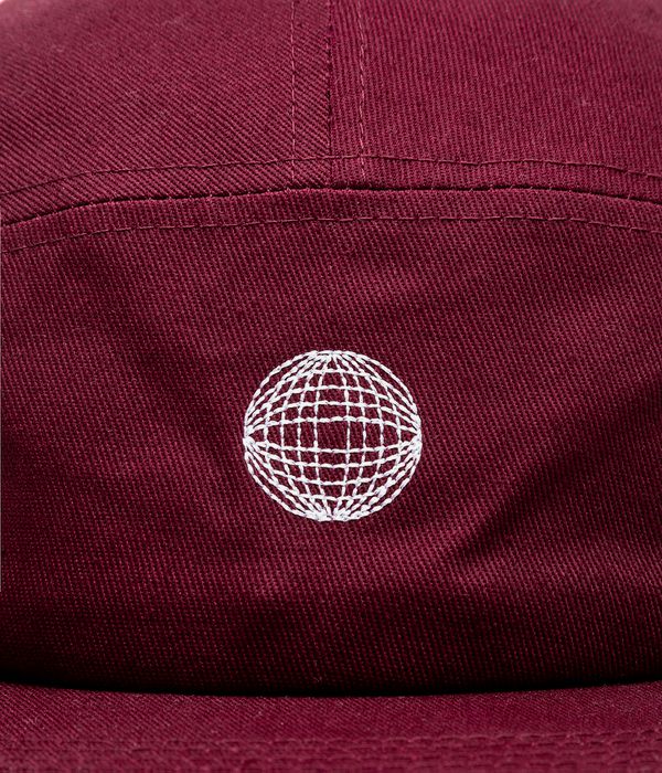 skatedeluxe Global 5 Panel Cap (bordeaux)
