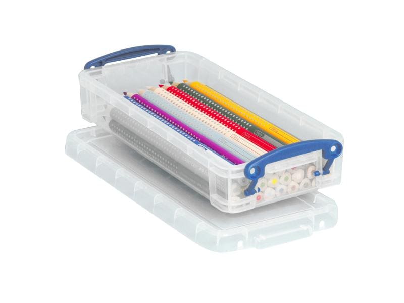 Really Useful Box Aufbewahrungsbox 0.55 Liter Transparent Kunststoffbox