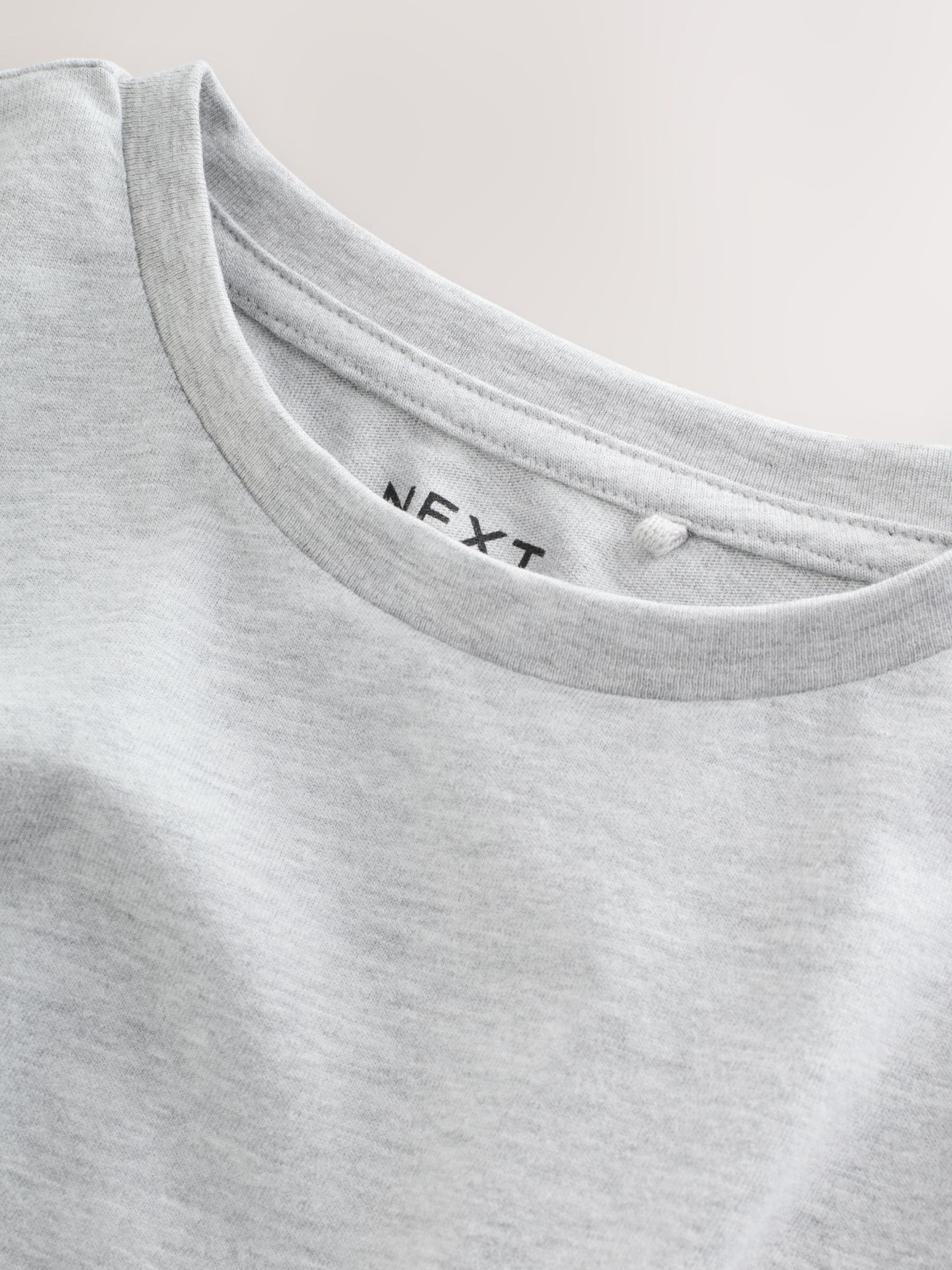 Zwart/wit - T-shirts (3-16 jr)