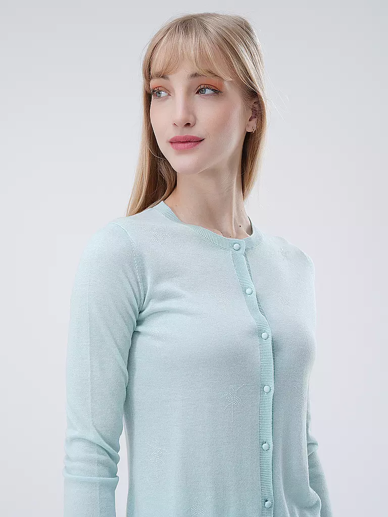 MAX MARA STUDIO Strickweste GROLLA blau