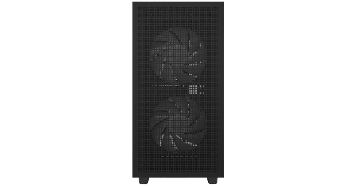 DeepCoolCH360 DIGITAL mini tower behuizing  (Zwart | 1x USB-A | 1x USB-C | RGB | Window)