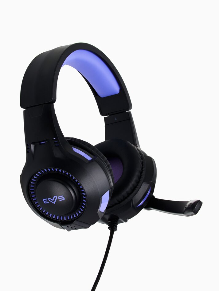 Fones de ouvido para jogos - Roxo