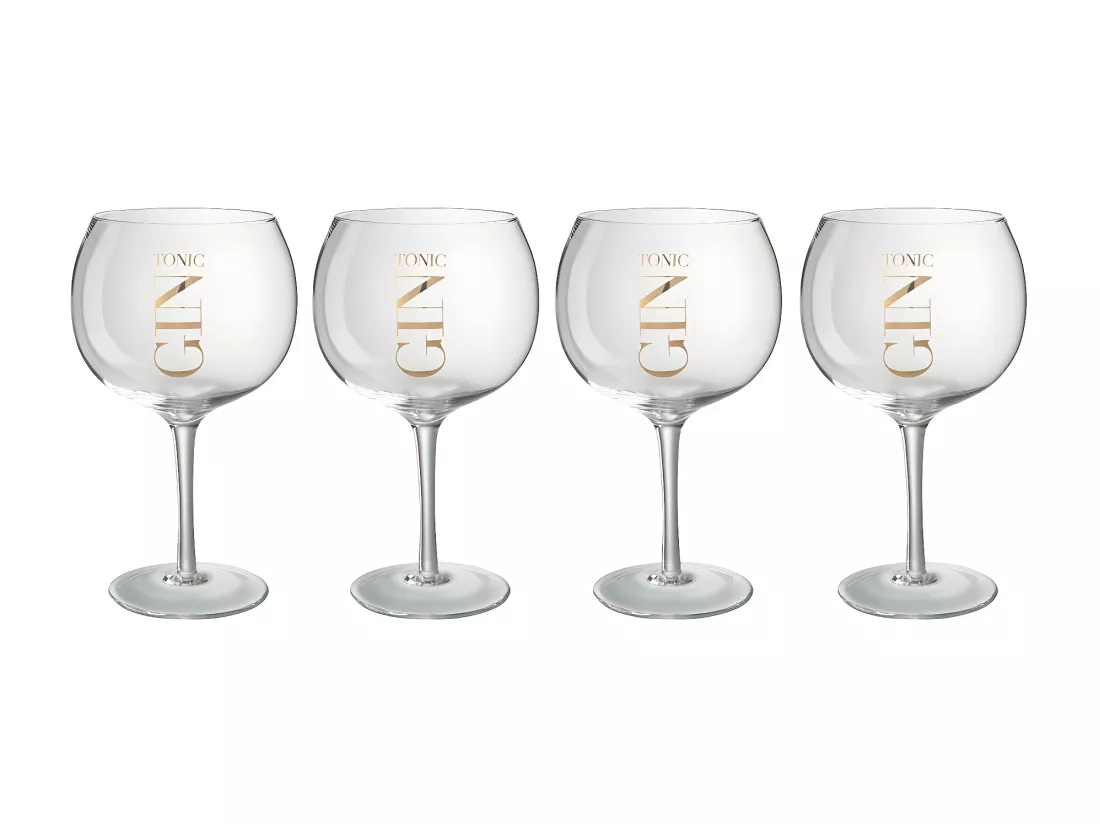 Lot de 4 Verres à Gin 