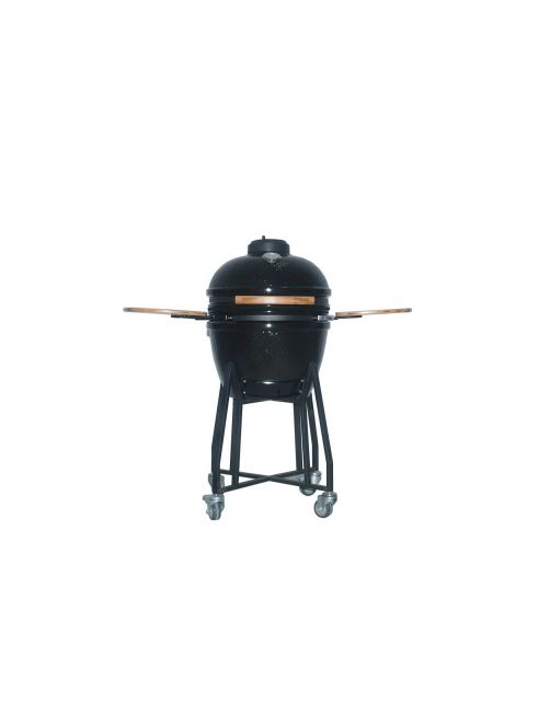 Kamado Keramische Bbq 18 Inch - Barbecue - 112x63.5x108 cm Zwart