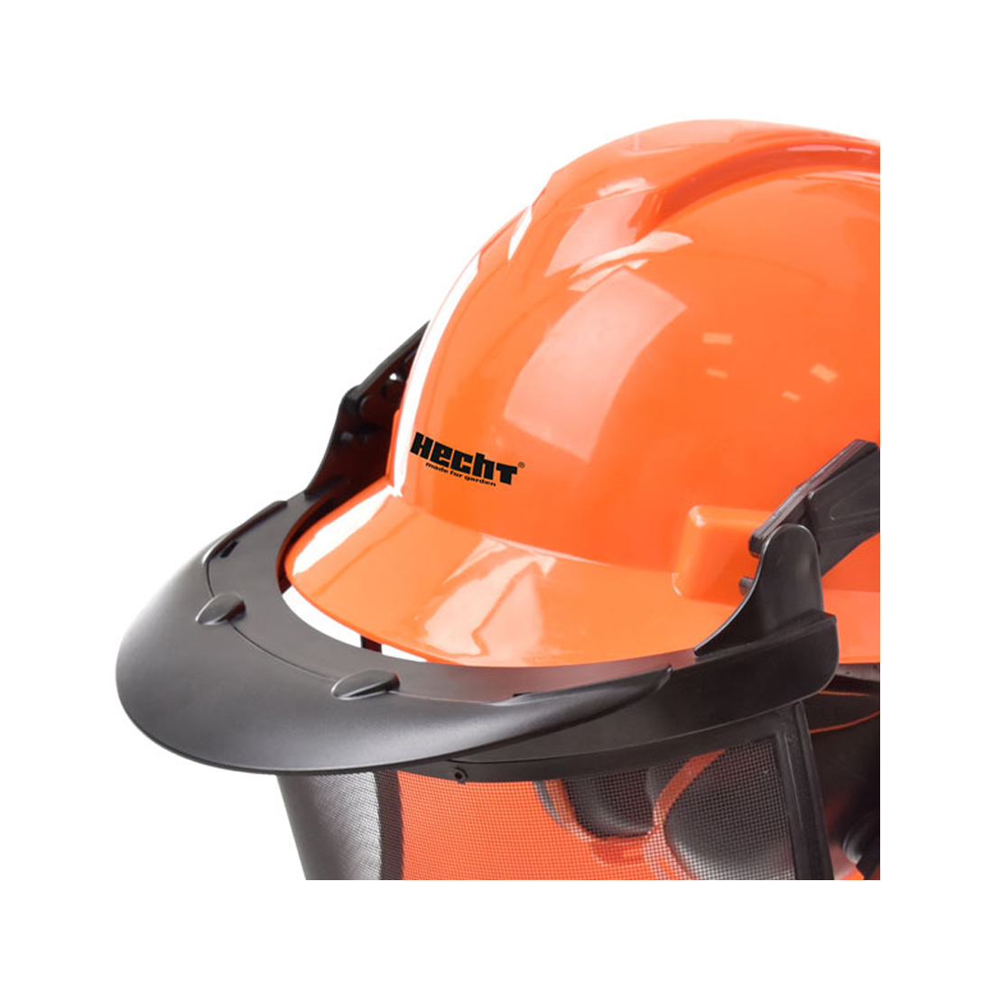 Hecht Forstschutzhelm mit Sicht-, Nacken und Gehörschutz