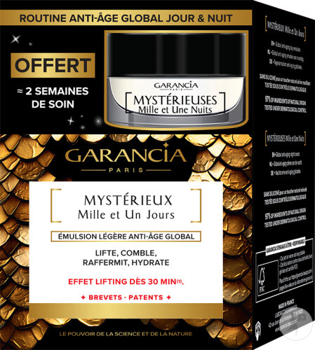 Garancia Pack Mystérieux Emulsion Jour 30ml + Mini Nuit 10ml