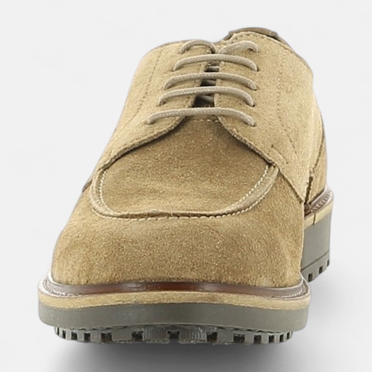 Derbies Homme en cuir beige