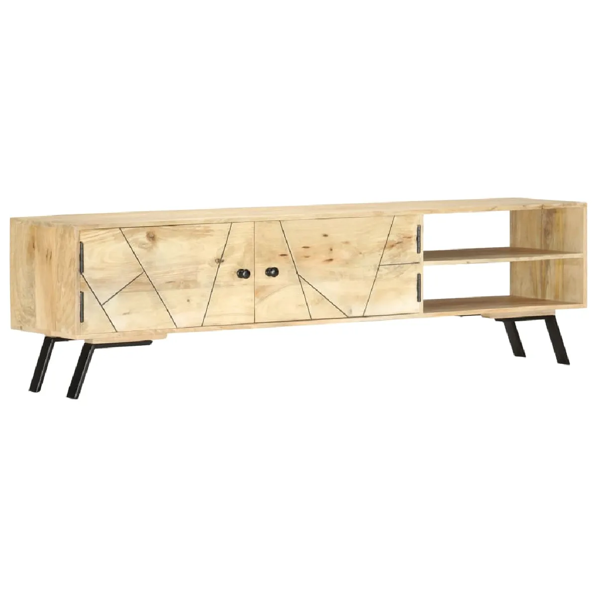 vidaXL Meuble TV Bois de Manguier