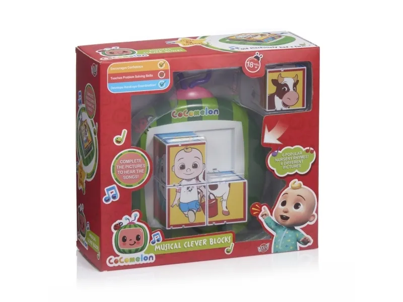 Cocomelon Musical Clever Blocks