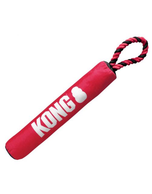Kong Signature Stick With Rope - Hondenspeelgoed -