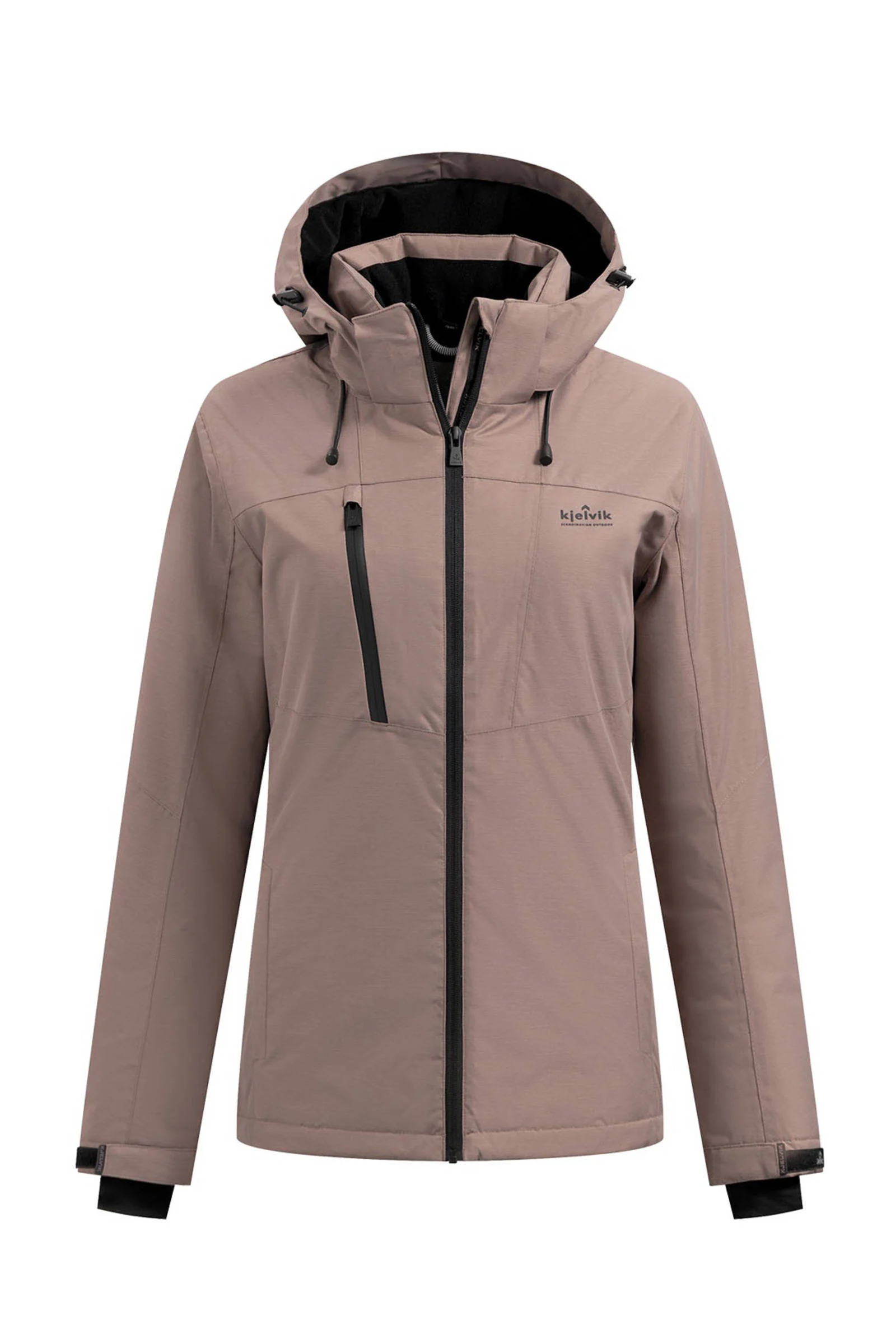 Kjelvik outdoor jas Linna roze